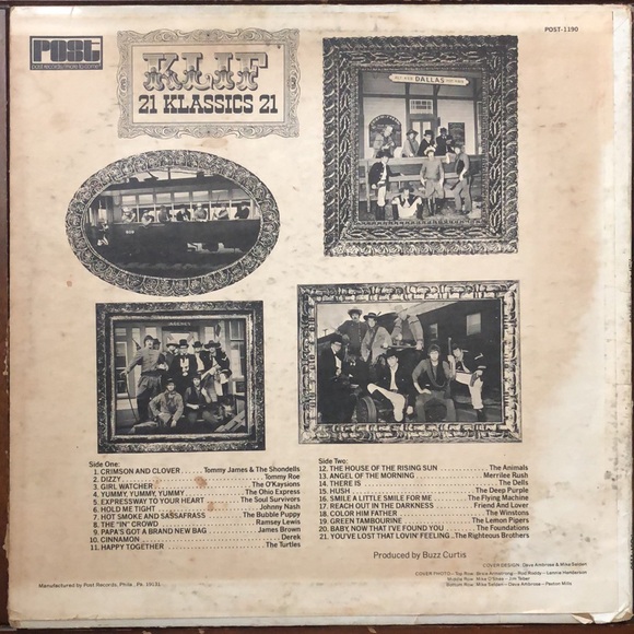 KLIF 21 Klassics 21 Vinyl Lp - Picture 2 of 7
